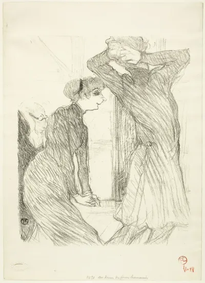 Lugné-Poé and Bady, in "Au-Dessus des Forces Humaines"