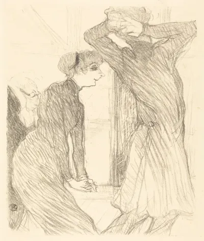 Lugne Poe and Baldy in "Au-dessus des forces humaines" (Lugne Poe et Baldy dans "Au-desses des forces humaines")