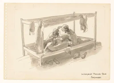 Luizenjacht in Fransche Stube