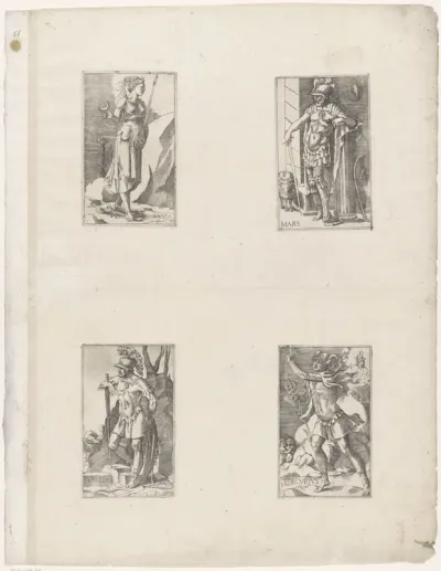 Luna / Mars / Jupiter / Mercurius