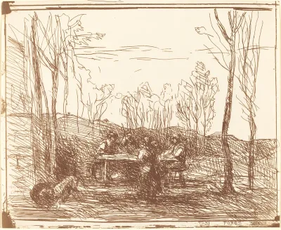 Luncheon in a Clearing (Un Dejeuner dans la clairiere)