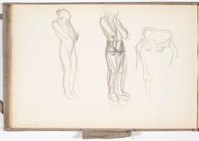 Luonnoksia maalaukseen Itkevä nainen, 1904