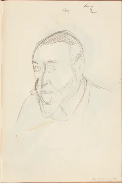 Luonnos Hugo Simbergistä