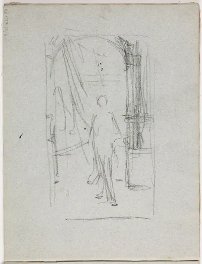 luonnos Nikolai II:n muotokuvaan, 1896-1898