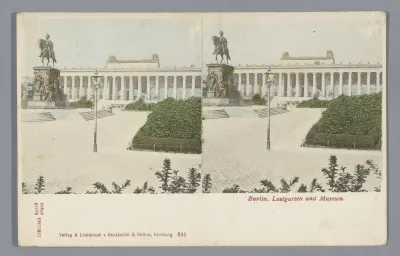Lustgarten en het Altes Museum in Berlijn