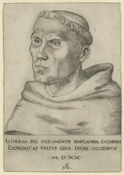 Luther as an Augustinian Friar