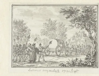 Luther gevangen genomen