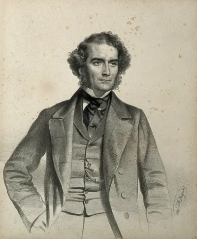 Luther Holden. Lithograph by T. H. Maguire, 1858