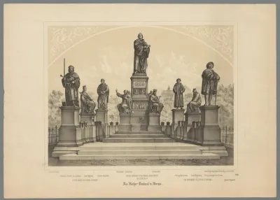 Luther-monument in Worms