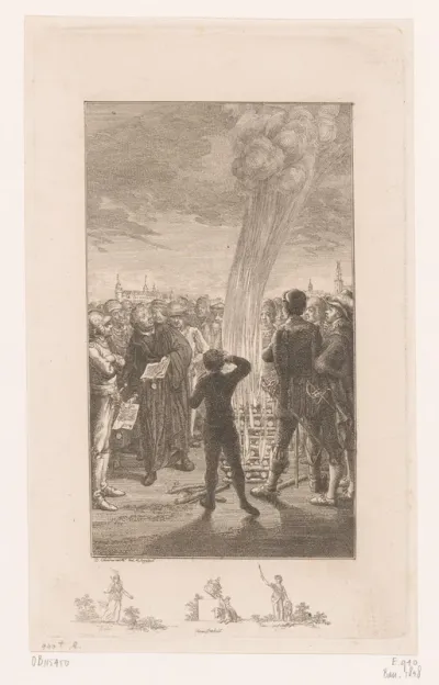 Luther verbrandt de pauselijke bul