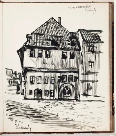Lutherhaus Eisenachissa, Saksassa
