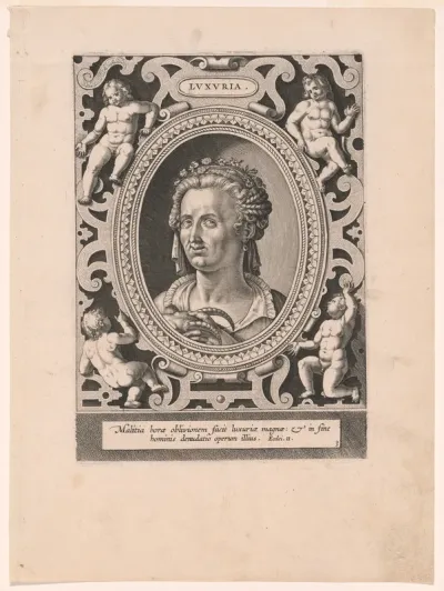 Luxuria, plate 3 from The Seven Vices