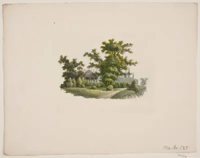 Lysthus i park