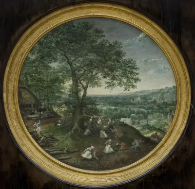 Lystige bønder i det fri (Kermesse)