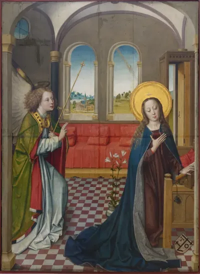 Lyversberg Passion: The Annunciation