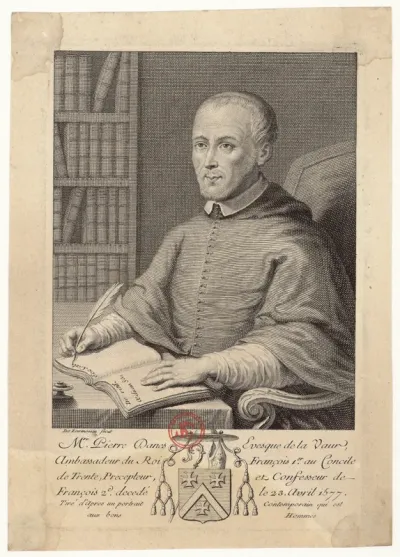 M. Pierre Danes Evesque de la Vaur, ambassadeur du Roi François1er au Concile de Trente [...] De Larmessin fecit