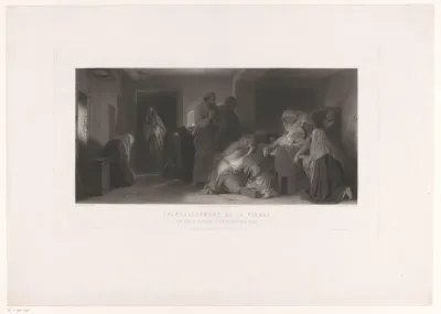 Maagd Maria valt flauw