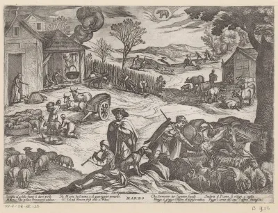 Maart: boeren activiteiten (ram)