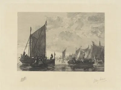 Maasgezicht bij Dordrecht
