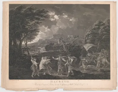Macbeth and the Witches (Shakespeare, Macbeth, Act 1, Scene 1)