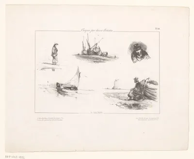Macédoine (bateaux et pêcheurs)