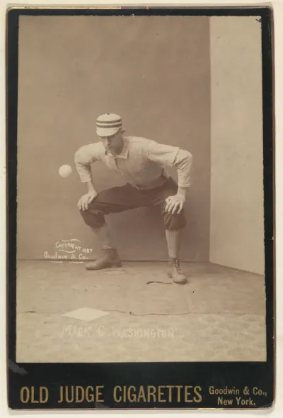 Mack, Catcher, Washington, from the series Old Judge Cigarettes