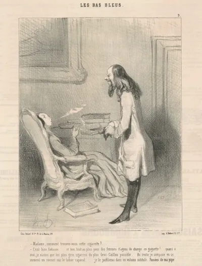 Madame, comment trouvez-vous cette cigarette?