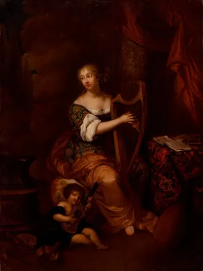 Madame de Montespan with her Son