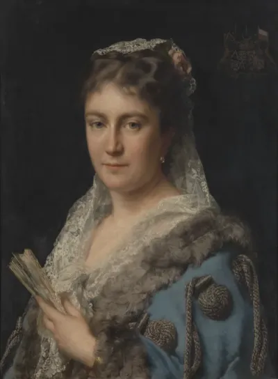 Madame Edith Marie Antoinette Constance van Eersel, the Artist's Wife
