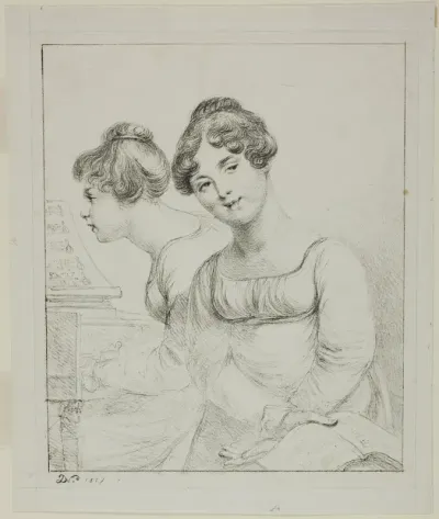 Madame Lavallée and Madame de Valory