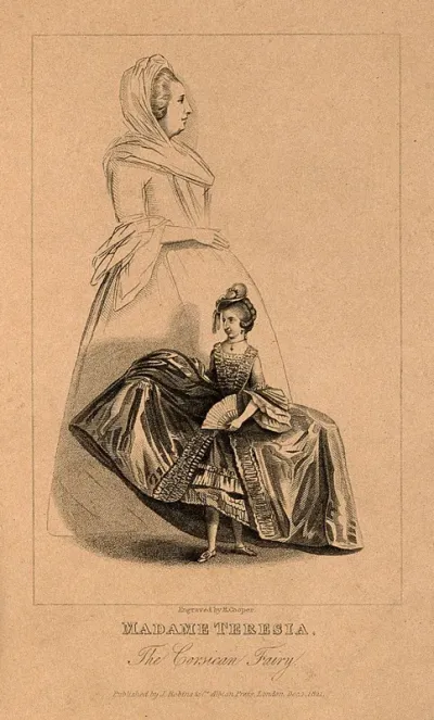 Madame Teresa, a dwarf known as The Corsican Fairy