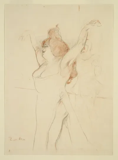 Mademoiselle Cocyle as Helen of Troy in La Belle Helene