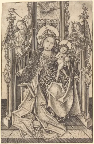 Madonna and Child Enthroned