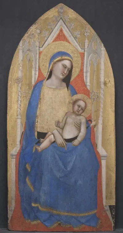 Madonna and Child Enthroned