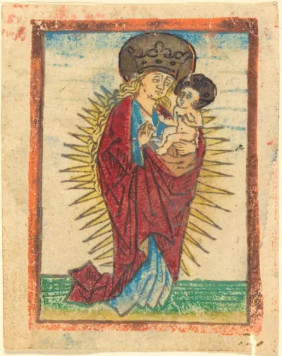 Madonna and Child in a Glory