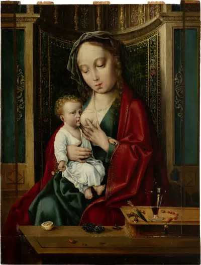 Madonna and Child in a Niche