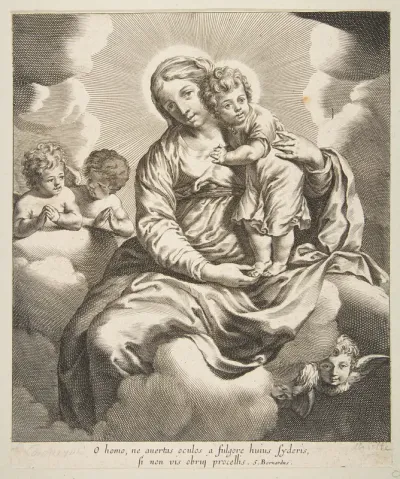 Madonna and Child in Glory