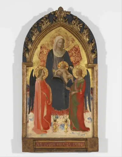 Madonna and Child with Angels