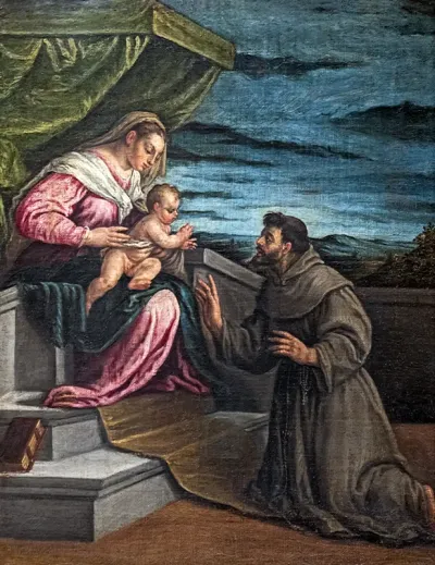 Madonna and Child with Francis of Assisi