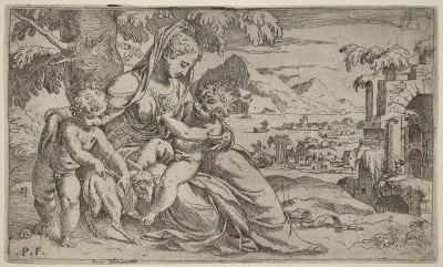 Madonna and Child with John the Baptist