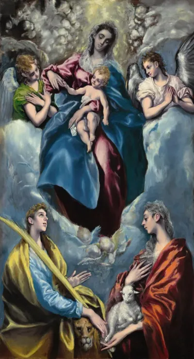 Madonna and Child with Saint Martina and Saint Agnes, 1597
