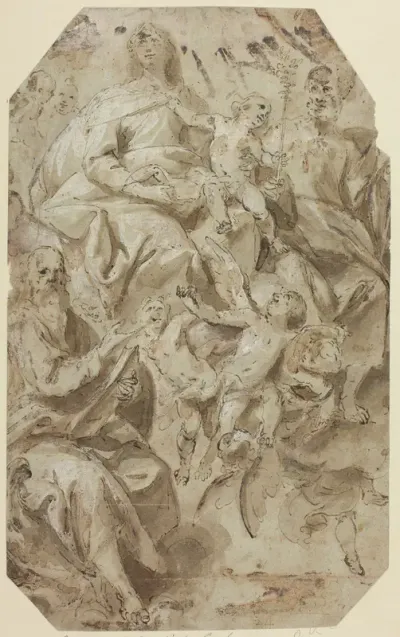 Madonna and Child with Saints