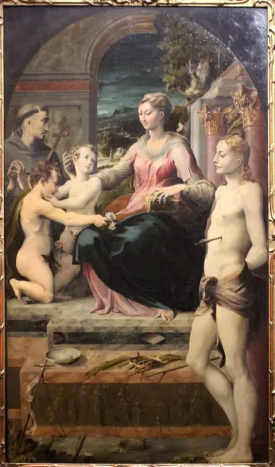 Madonna and Child with Saints