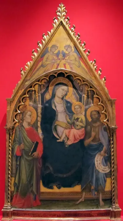 Madonna and Child with Saints Philipp and John the Baptist