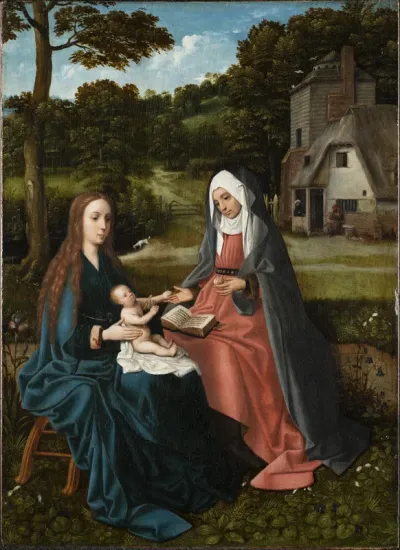 Madonna and Child with St. Anne