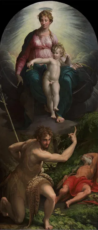 Madonna and Child with St. John and St. Jerome
