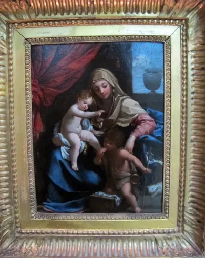 Madonna and Child with St. John the Baptist