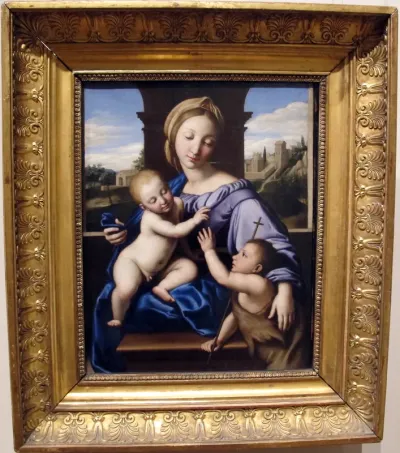 Madonna and Child with St. John the Baptist