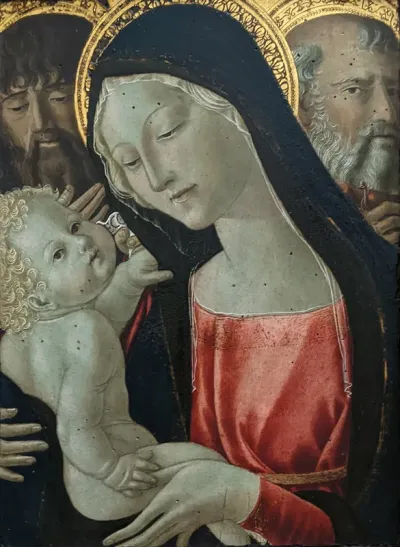 Madonna and Child with St. John the Baptist and St. Anthony