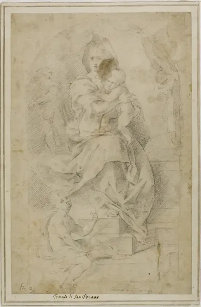 Madonna and Child with the Infant Saint John the Baptist